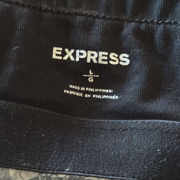 EXPRESS PYTHON PRINT SEQUIN TUBE TOP - Picture 6 of 6